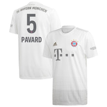 Load image into Gallery viewer, Benjamin Pavard Bayern Munich 2019/20 Away Player Jersey - White