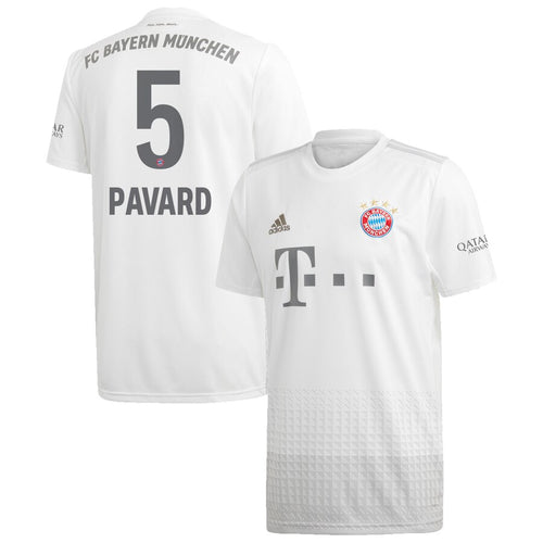 Benjamin Pavard Bayern Munich 2019/20 Away Player Jersey - White