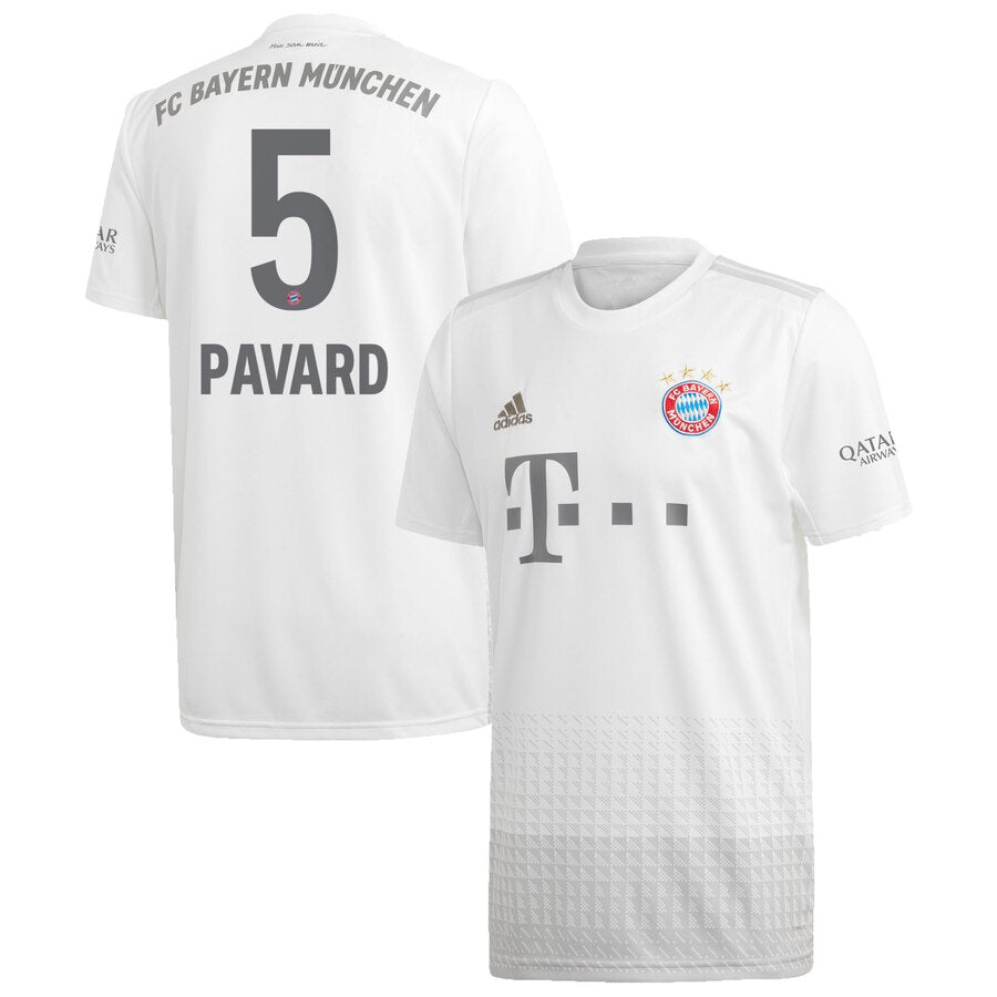 Benjamin Pavard Bayern Munich 2019/20 Away Player Jersey - White