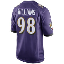 Load image into Gallery viewer, Brandon Williams Baltimore Ravens Nike Game Jersey - Purple