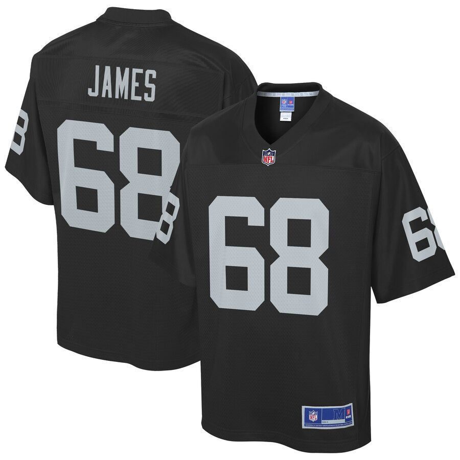 Andre James Oakland Raiders NFL Pro Line Team Player Jersey - Black