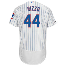 Load image into Gallery viewer, Anthony Rizzo Chicago Cubs Majestic Flex Base Collection Player Jersey - Royal/White