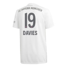 Load image into Gallery viewer, Alphonso Davies Bayern Munich 2019/20 Away Player Jersey – White