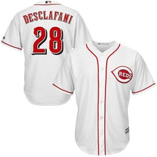 Load image into Gallery viewer, Anthony DeSclafani Cincinnati Reds Majestic Official Cool Base Player Jersey - White