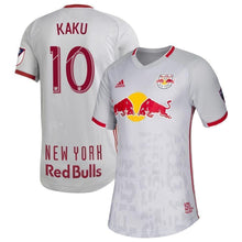Load image into Gallery viewer, Alejandro Romero Gamarra New York Red Bulls 2019 Primary Player Jersey – Gray
