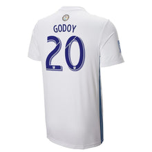 Load image into Gallery viewer, Anibal Godoy San Jose Earthquakes 2018 Secondary Player Jersey – White