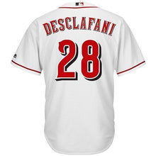 Load image into Gallery viewer, Anthony DeSclafani Cincinnati Reds Majestic Official Cool Base Player Jersey - White