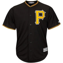 Load image into Gallery viewer, Antonio Brown Pittsburgh Pirates Majestic x MLB Crossover Cool Base Player Jersey - Black