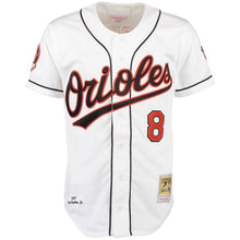 Load image into Gallery viewer, Cal Ripken Baltimore Orioles Mitchell &amp; Ness Home Jersey - White