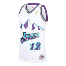 Load image into Gallery viewer, John Stockton #12 Utah Jazz 1996-97 Hardwood Classics Mens Swingman Jersey