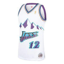 Load image into Gallery viewer, John Stockton #12 Utah Jazz 1996-97 Hardwood Classics Mens Swingman Jersey
