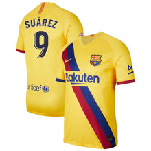 Load image into Gallery viewer, Luis Suárez Barcelona 2019/20 Away Stadium Player Jersey – Yellow
