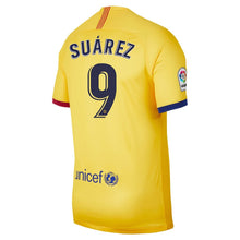 Load image into Gallery viewer, Luis Suárez Barcelona 2019/20 Away Stadium Player Jersey – Yellow