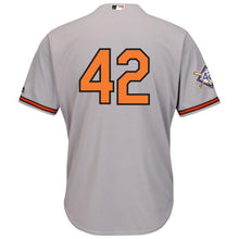 Load image into Gallery viewer, Baltimore Orioles Majestic 2019 Jackie Robinson Day Official Cool Base Jersey – Gray