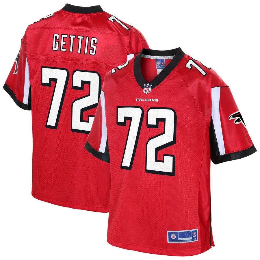 Adam Gettis Atlanta Falcons NFL Pro Line Team Player Jersey - Red