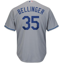 Load image into Gallery viewer, Cody Bellinger Los Angeles Dodgers Majestic Cool Base Player Jersey - Royal/Gray