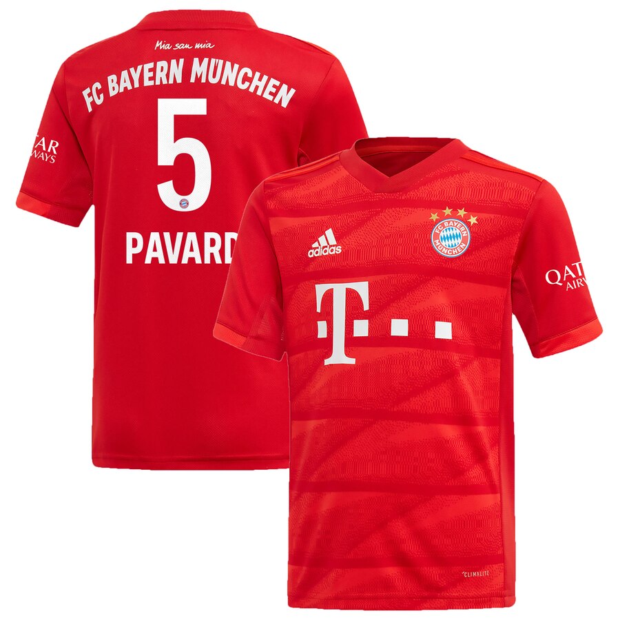 Benjamin Pavard Bayern Munich 2019/20 Home Player Jersey - Red