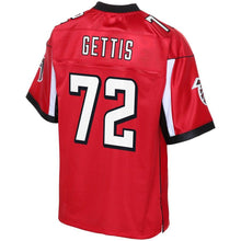 Load image into Gallery viewer, Adam Gettis Atlanta Falcons NFL Pro Line Team Player Jersey - Red