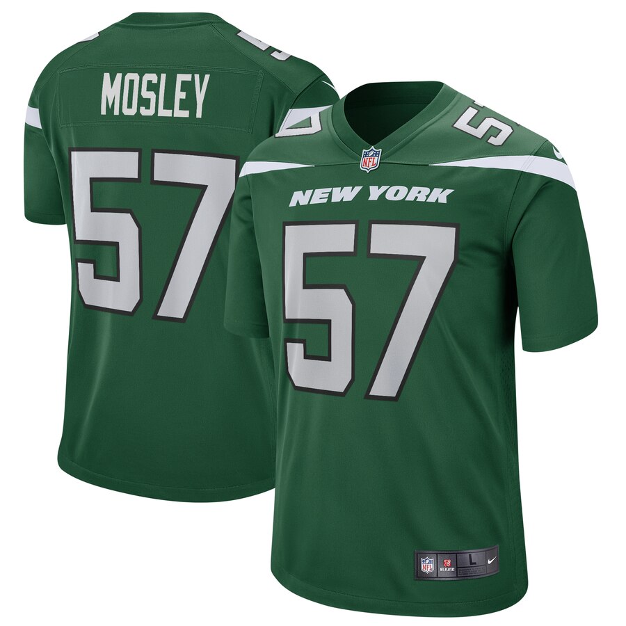 C.J. Mosley New York Jets Nike Game Jersey – Gotham Green