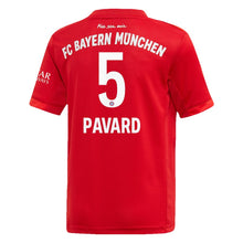 Load image into Gallery viewer, Benjamin Pavard Bayern Munich 2019/20 Home Player Jersey - Red