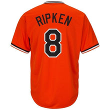 Load image into Gallery viewer, Cal Ripken Jr. Baltimore Orioles Majestic Big &amp; Tall Cooperstown Cool Base Player Jersey - Orange