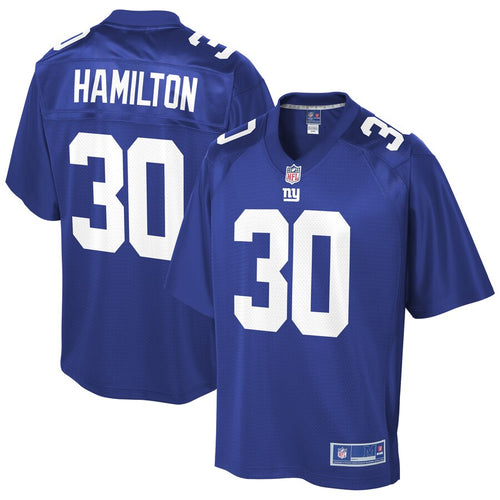 Antonio Hamilton New York Giants NFL Pro Line Team Player Jersey – Royal