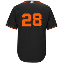 Load image into Gallery viewer, Buster Posey San Francisco Giants Majestic Official Team Cool Base Player Jersey – Cream/Black