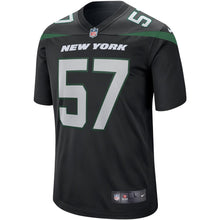 Load image into Gallery viewer, C.J. Mosley New York Jets Nike Game Jersey – Stealth Black