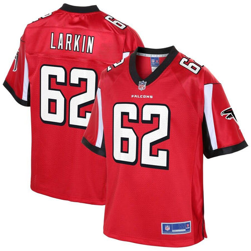 Austin Larkin Atlanta Falcons NFL Pro Line Team Player Jersey - Red