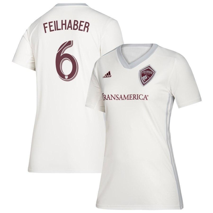 Benny Feilhaber Colorado Rapids Women's 2019 Black Diamond Player Jersey - White