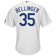 Load image into Gallery viewer, Cody Bellinger Los Angeles Dodgers Majestic Cool Base Player Jersey - White/Royal