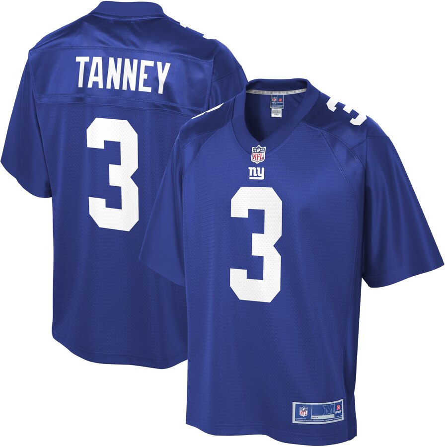 Alex Tanney New York Giants NFL Pro Line Player Jersey – Royal