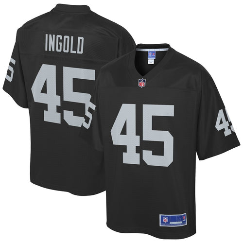 Alec Ingold Oakland Raiders NFL Pro Line Team Player Jersey - Black