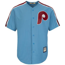 Load image into Gallery viewer, Aaron Nola Philadelphia Phillies Majestic Alternate Official  Jersey - Light Blue